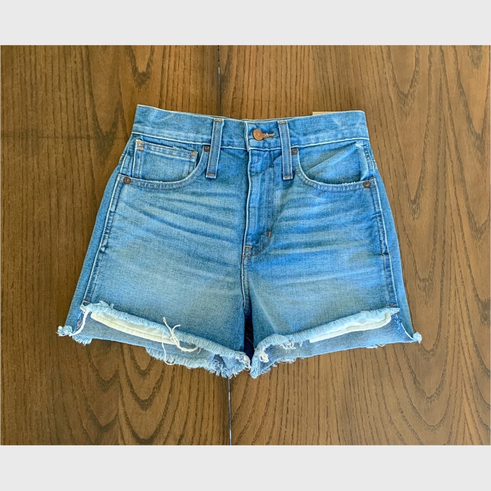 Madewell The Perfect Jean Short: Step-Hem Edition